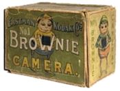 Green Brownie Camera by Eastman Kodak