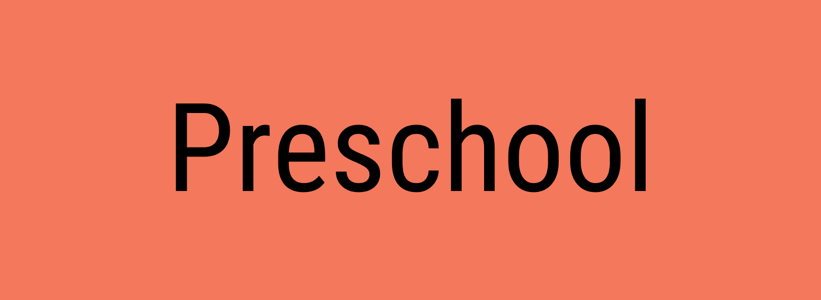 Preschool Header