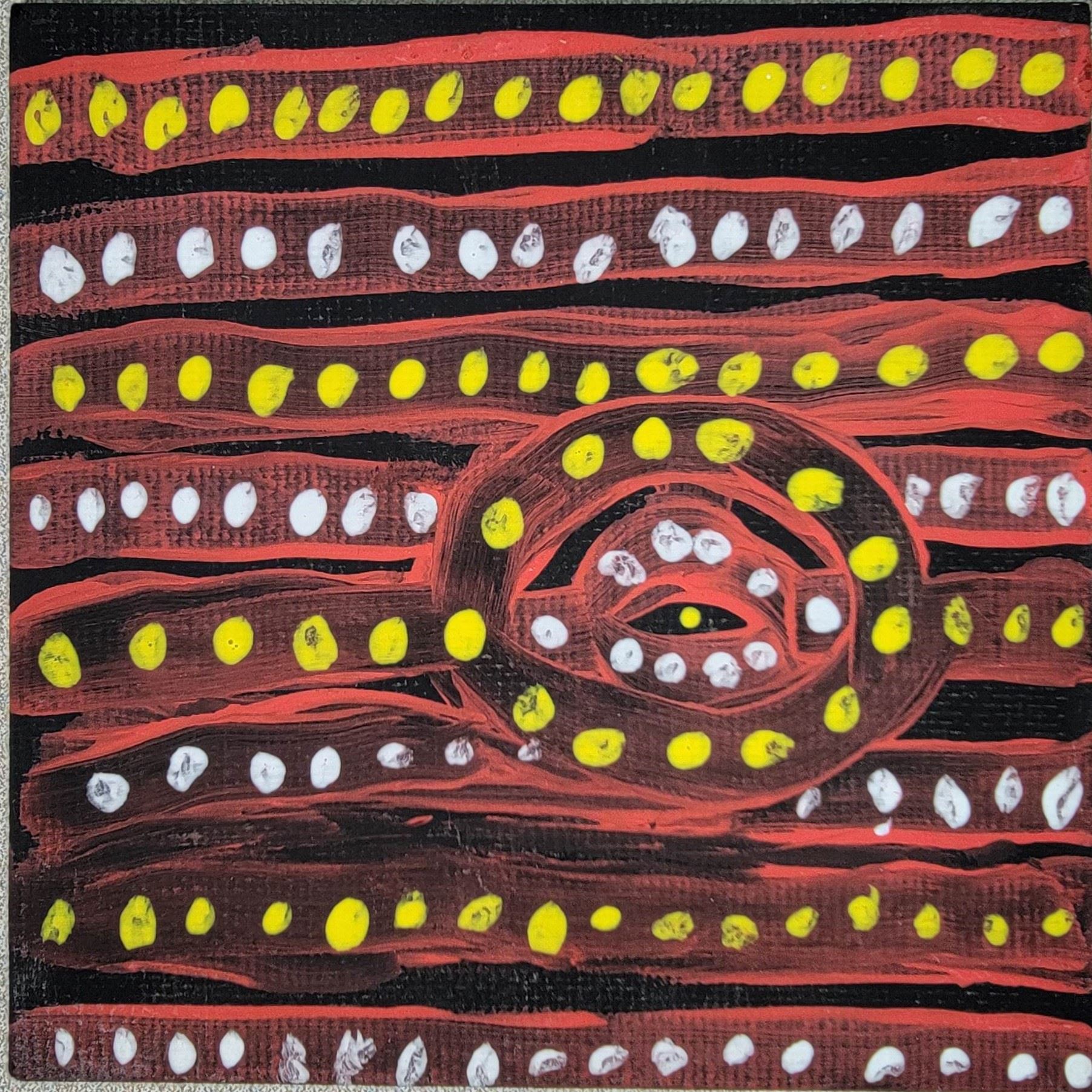 "Red on Black" by Alice