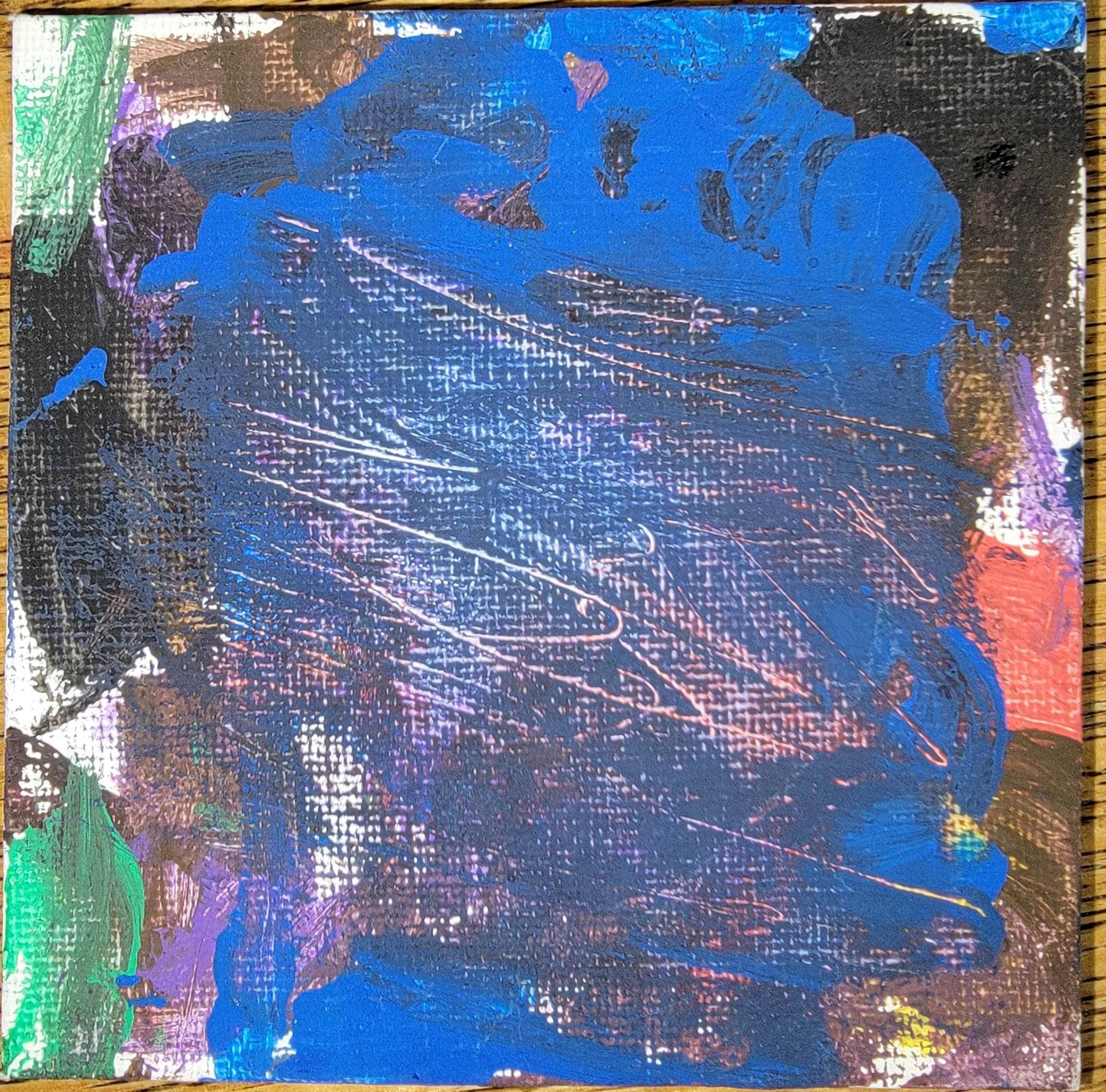 "A Blue Frog" by Gabriel