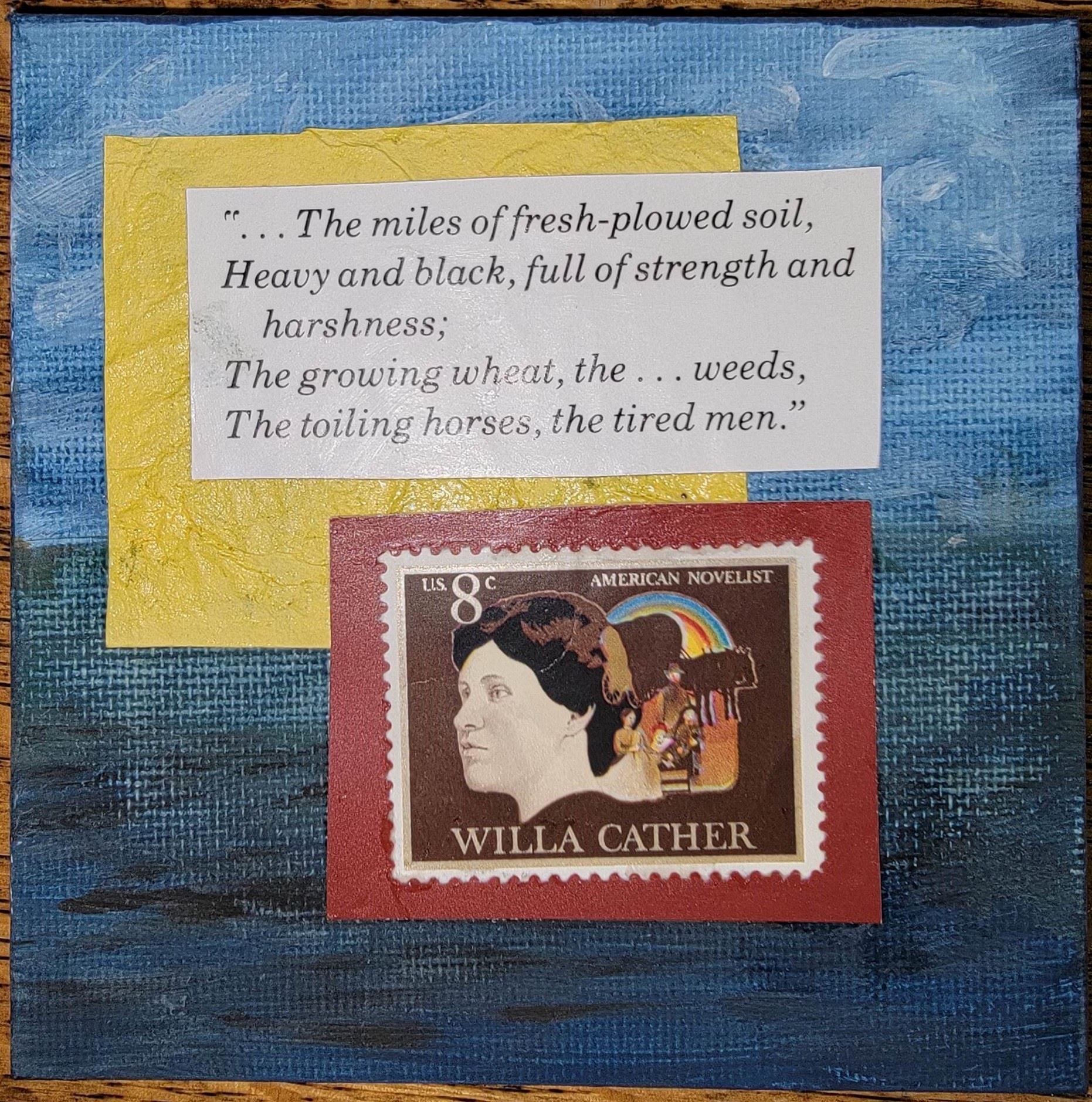 ""Prairie Spring' and a poem by Willa Cather" by Daisy Rist