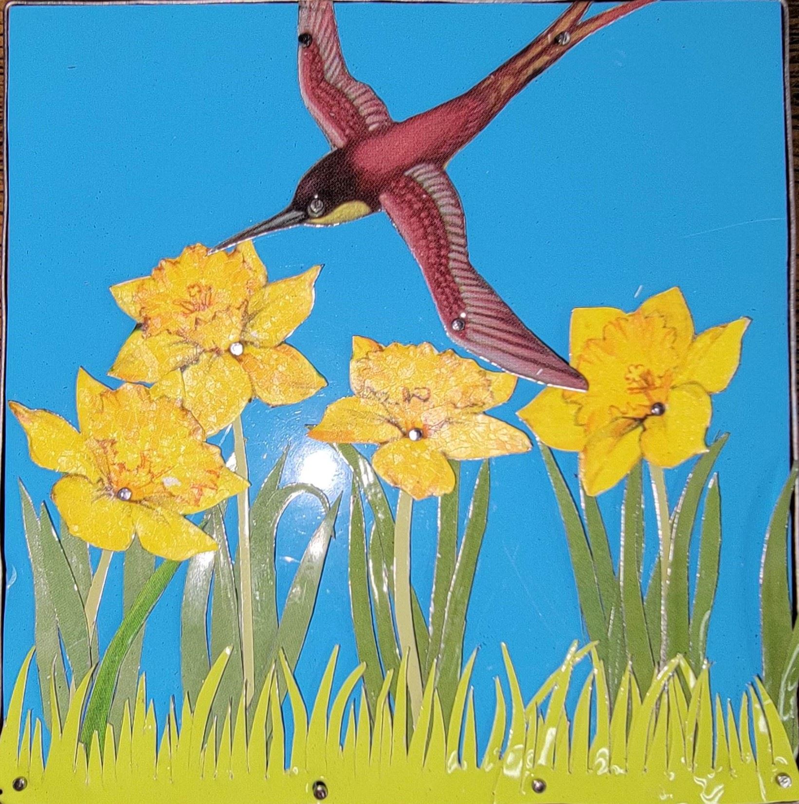 "Tin Collage" by Emily W