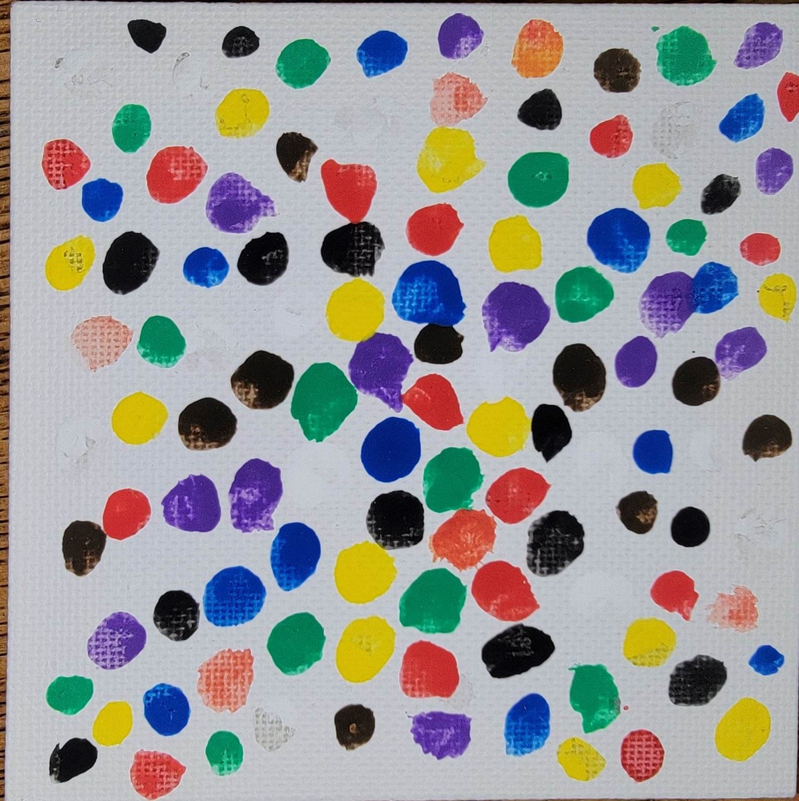 "Rainbow Dots" by Carmelita H-M