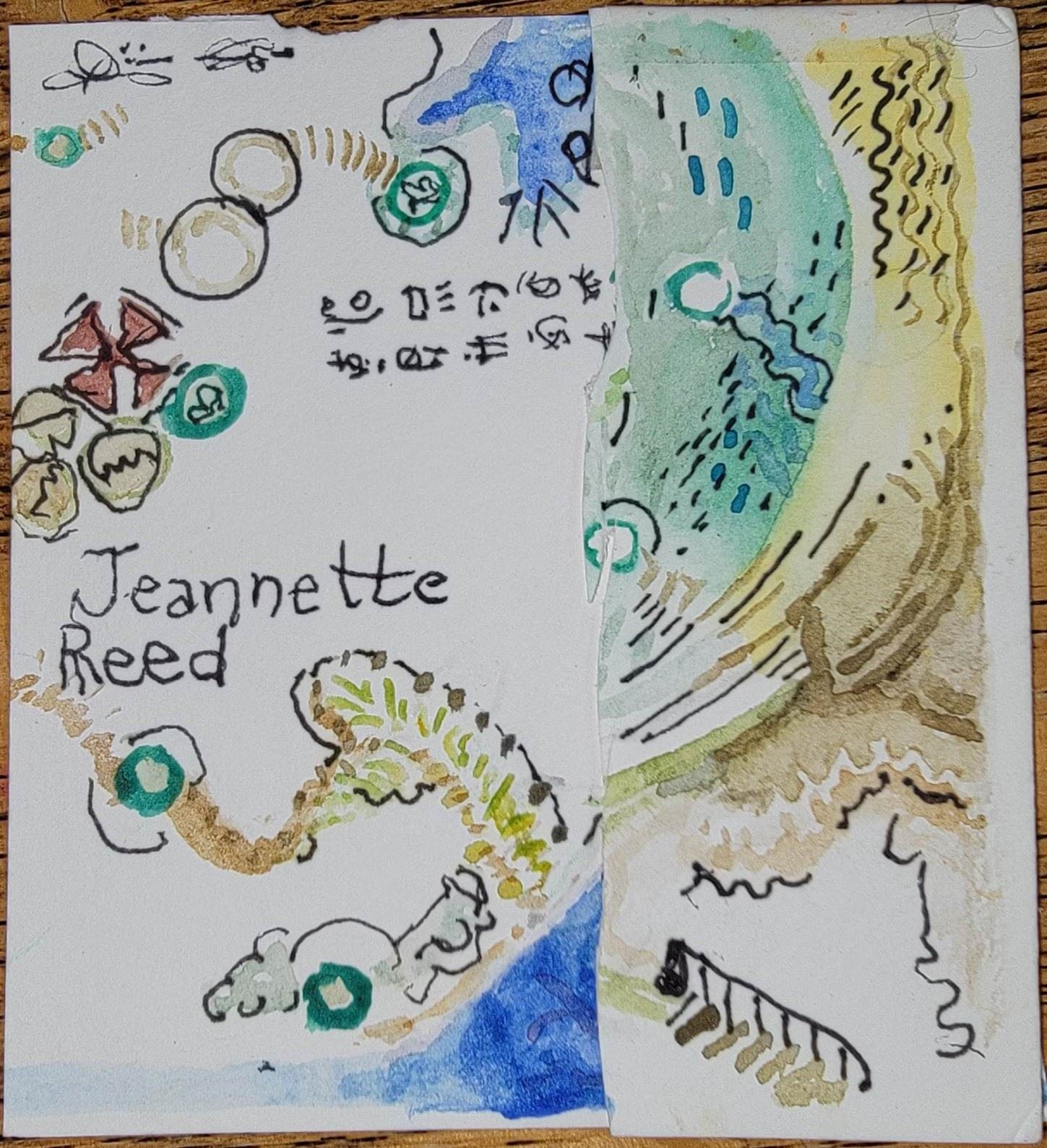 "Two Map Pieces" by Jennette R