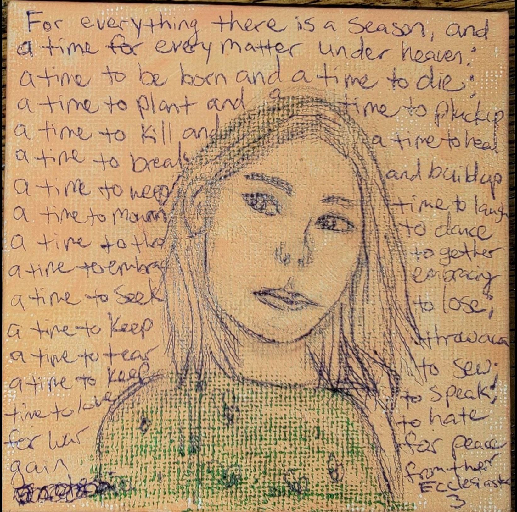 "Waiting (Ecclesiastes 3)" by Lorraine F-R