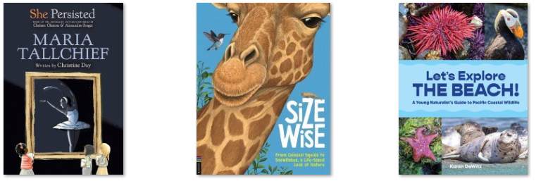 Maria Tallchief, Size Wise, Let's Explore the Beach