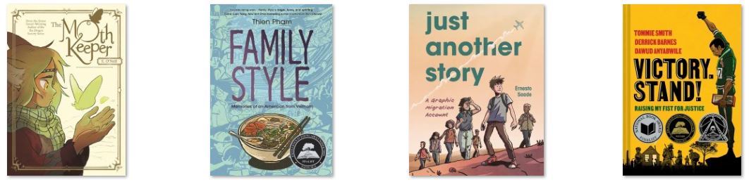 The Moth Keeper; Family Style; Just Another Story; Victory. Stand!